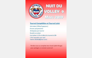 Nuit du Volley 2019 - 09 Mars