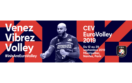 Championnat d'Europe masculin de Volleyball 2019 à Montpellier